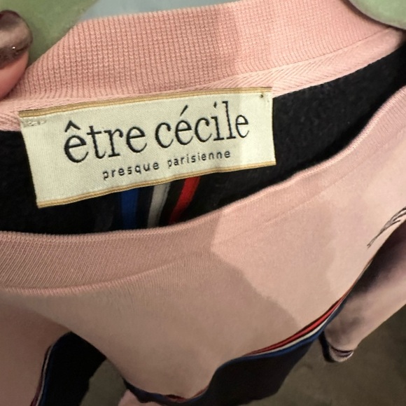 Crewneck Sweater - Black and Pink - Picture 3 of 3